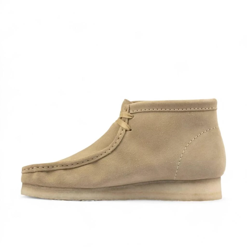 Clarks Men's Wallabee Chukka Boot In Maple Suede 3