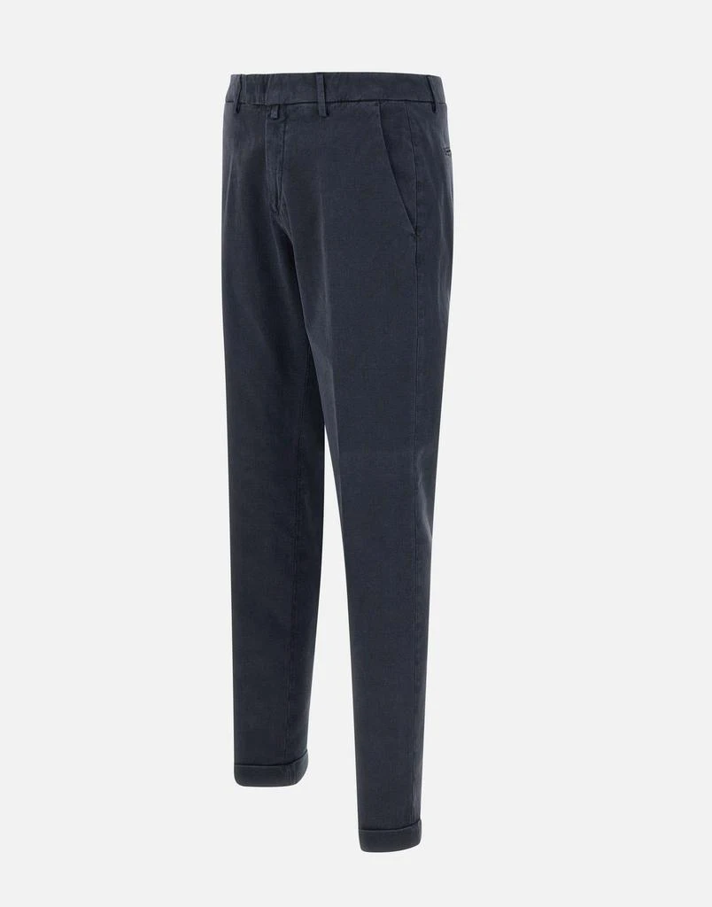 BRIGLIA 1949 ‘BG03’ cotton/cencel trousers 4