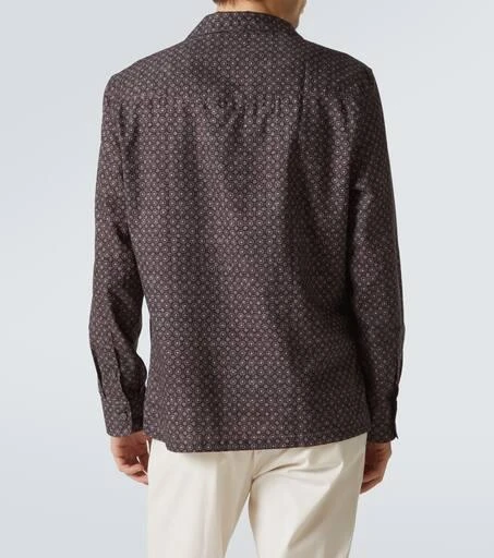 Brunello Cucinelli Printed cotton shirt 4