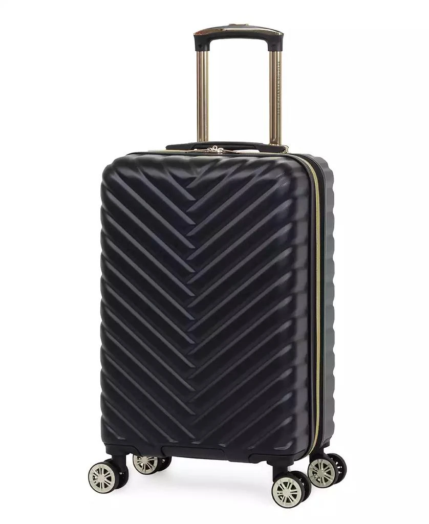 Kenneth Cole Madison Square Hardside Chevron Expandable Luggage, 2-Piece 20" Carry-On and Tote 3