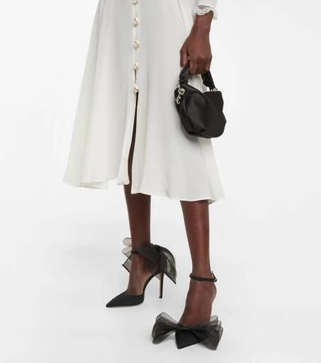 Jimmy Choo Averly 100 bow-trimmed pumps 4