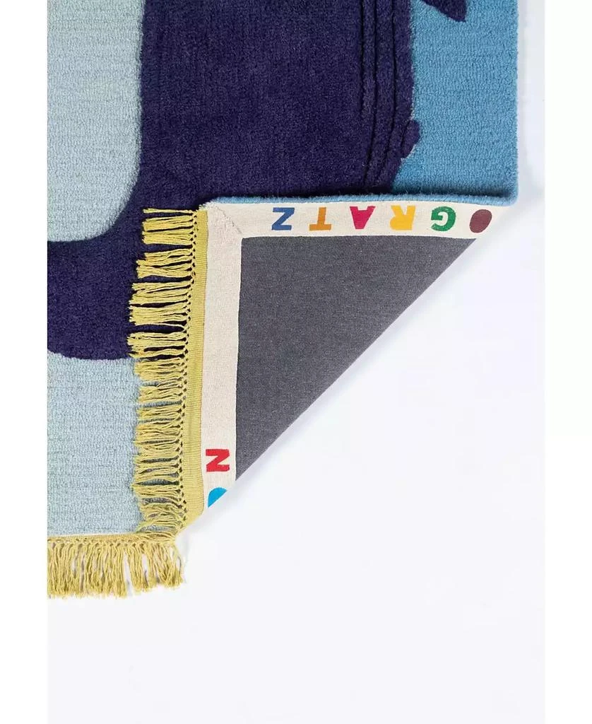 Momeni Atticus ATC-2 Blue 3' x 5' Area Rug 5