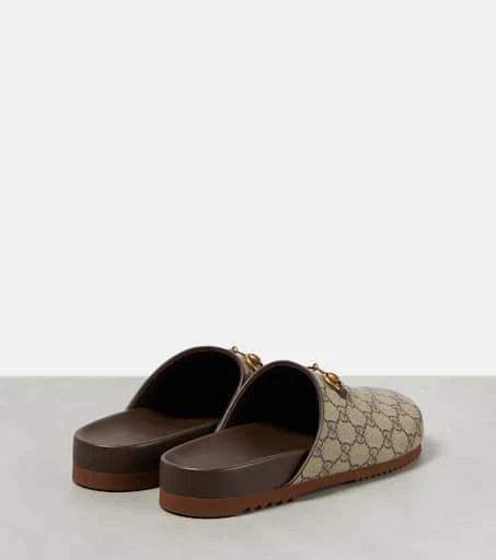Gucci GG Supreme Horsebit mules 3