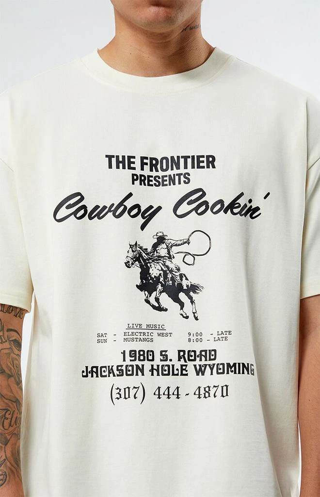 PacSun Cowboy Cookin' Oversized T-Shirt 3