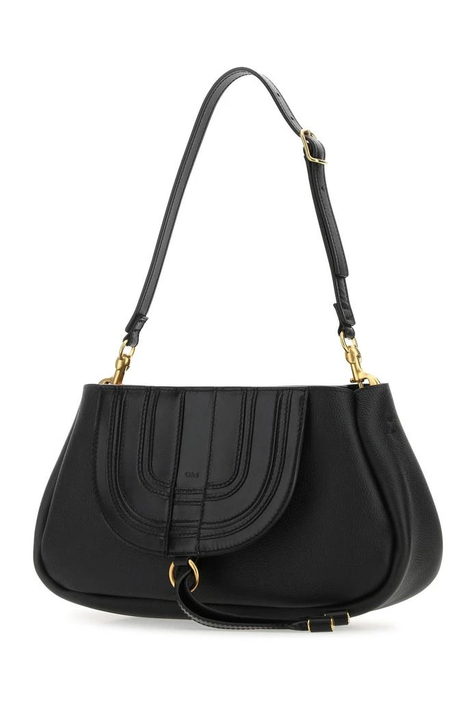 Chloé Black leather Marcie clutch 1