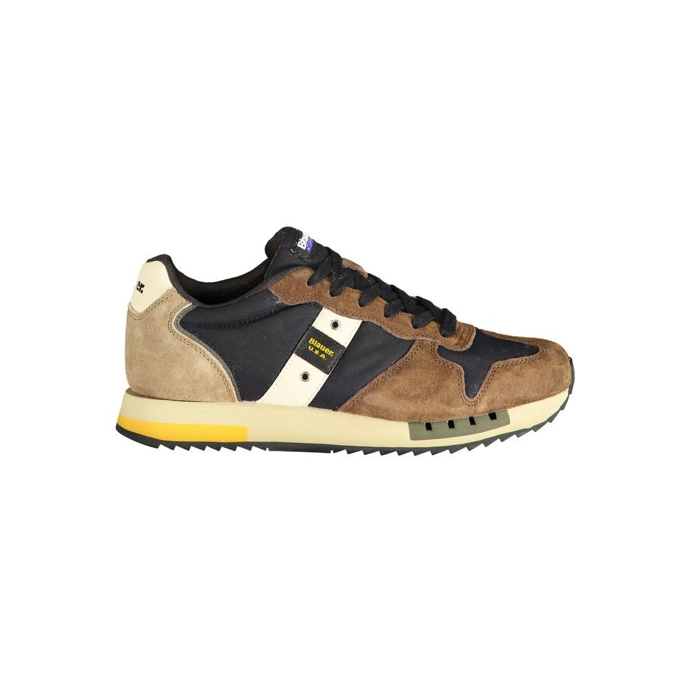 BLAUER Polyester Men's Sneaker