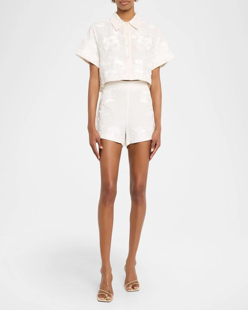 SIMKHAI Sammie Floral Shorts 2