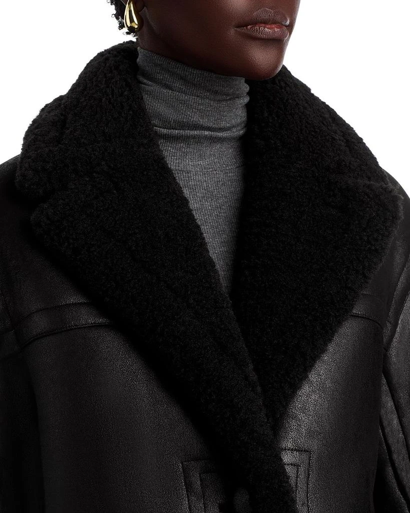 STAND STUDIO Louisa Faux Shearling Jacket 5