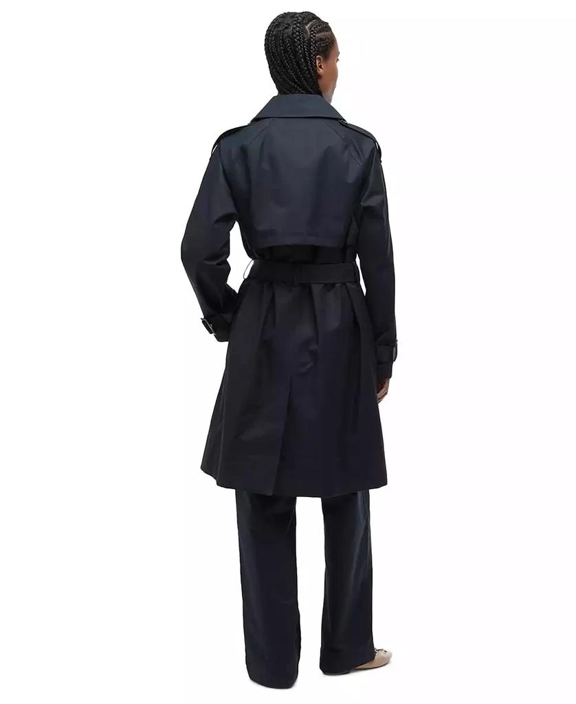 Barbour Women's Maia Belted Showerproof Trench Coat 2