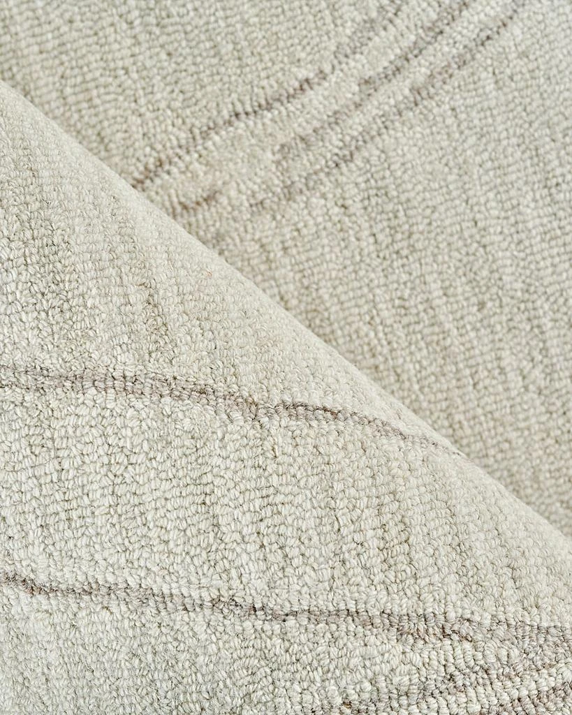 Exquisite Rugs Tangiers Hand-Tufted Ivory/Beige Rug, 9' x 12' 4