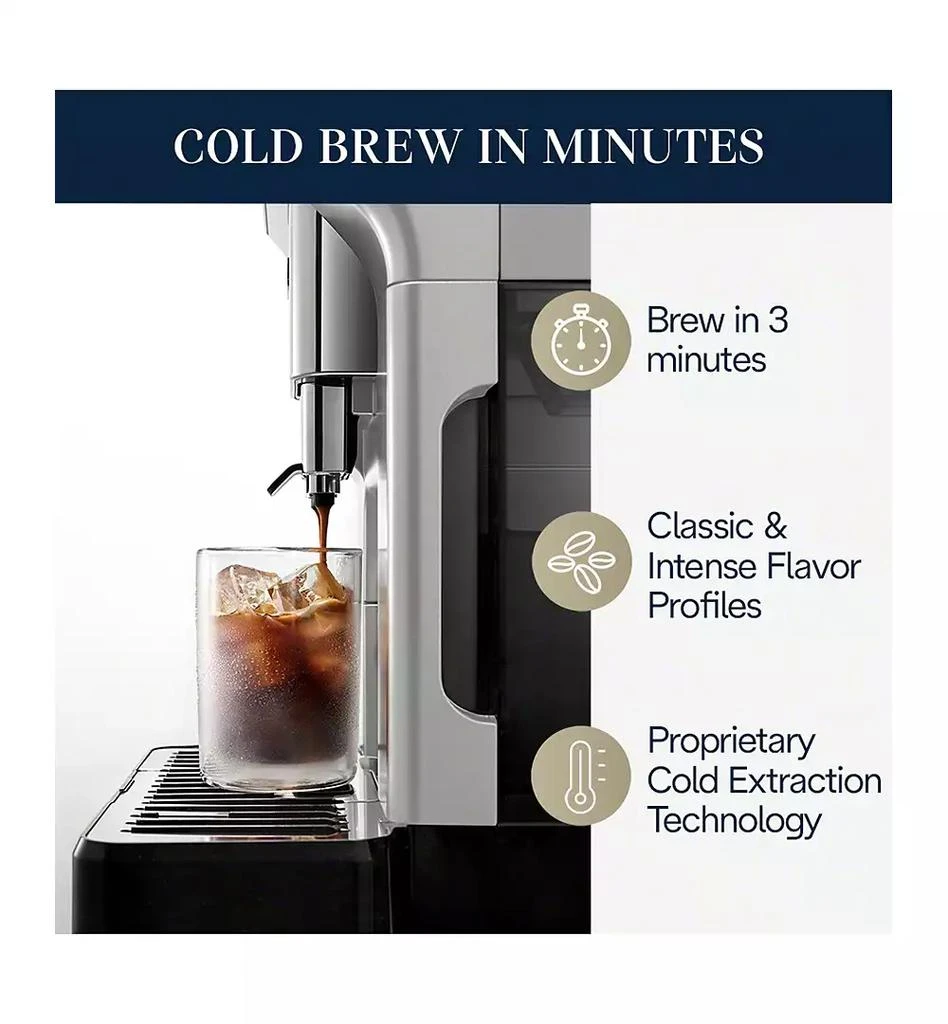 De'Longhi Eletta Explore Automatic Espresso Machine with Cold Brew 5