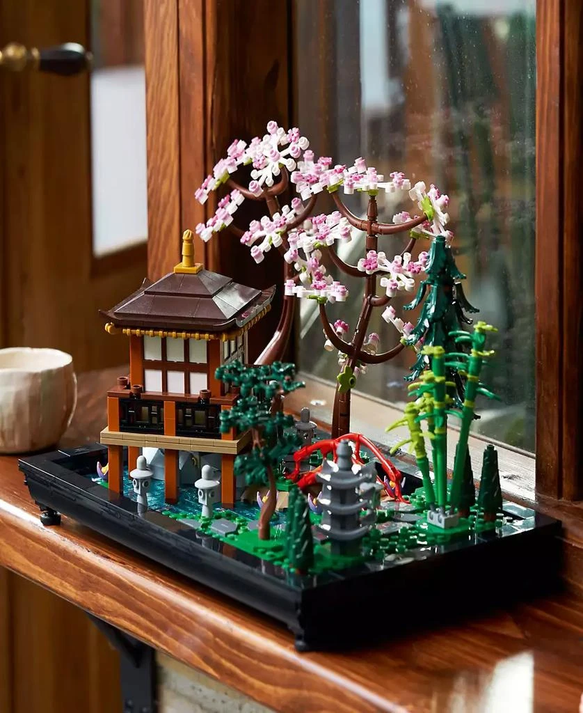 LEGO Icons 10315 Tranquil Japanese Garden Adult Toy Building Set 5