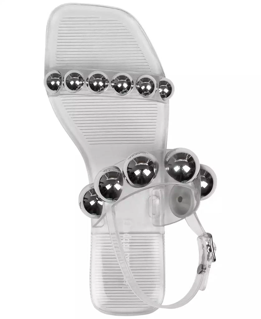 Jeffrey Campbell Gum-Drop Studded Flat Jelly Sandals 4
