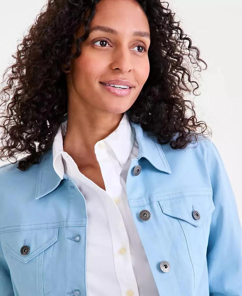 Style & Co Women's Classic Denim Jacket, Created for Macy's 3