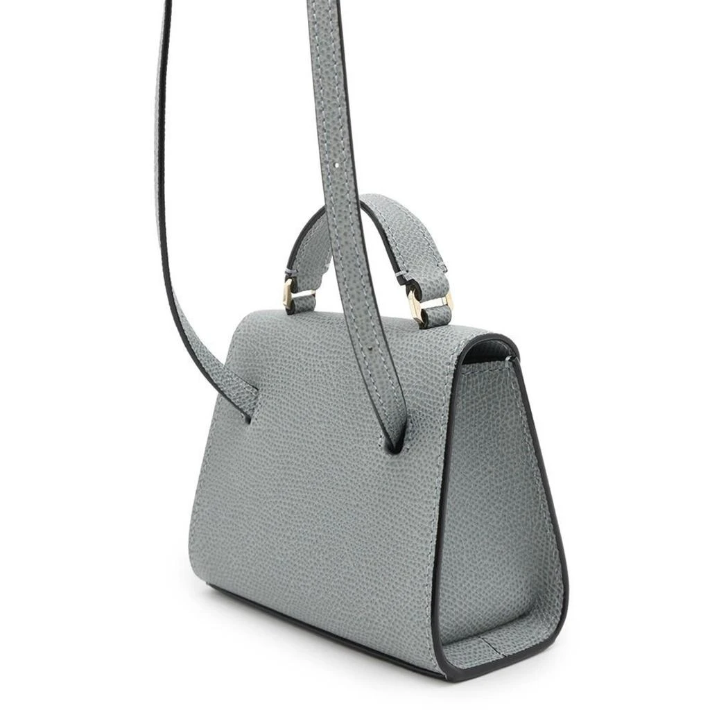 VALEXTRA Leather Handbag Shoulder Bag (Pre-Owned) 2