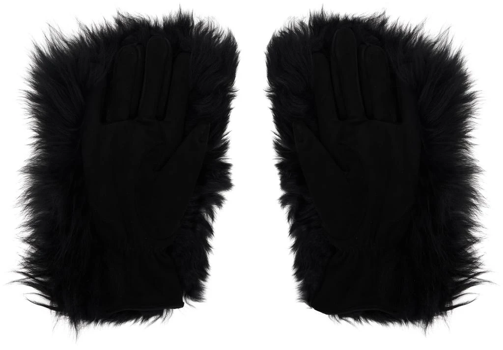 Moose Knuckles Black Arctic Mittens 2