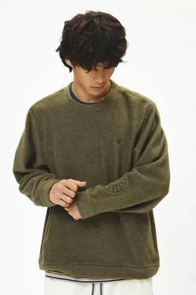 Roark Roark JT Polar Fleece Crew Neck Sweatshirt 5