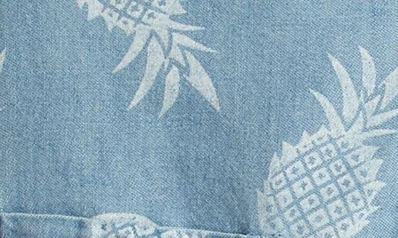 Tucker + Tate Print Cotton Denim Pocket Romper 3