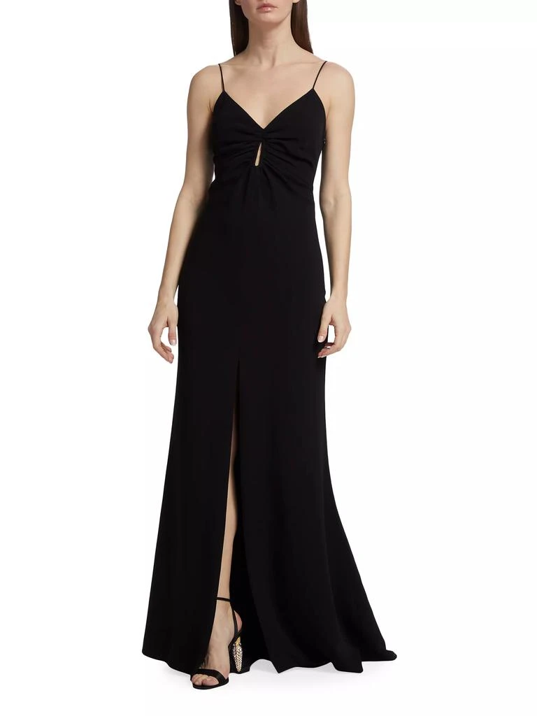 Cinq à Sept Mollie Crepe Keyhole Gown 2