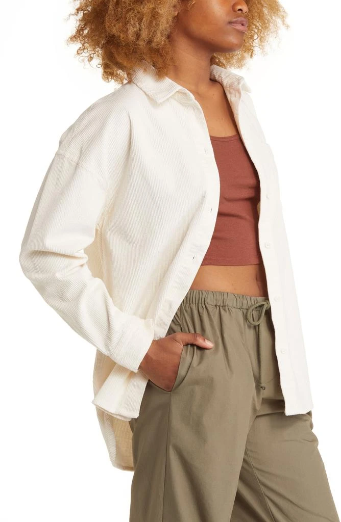 BP. Corduroy Button-Up Shirt 3