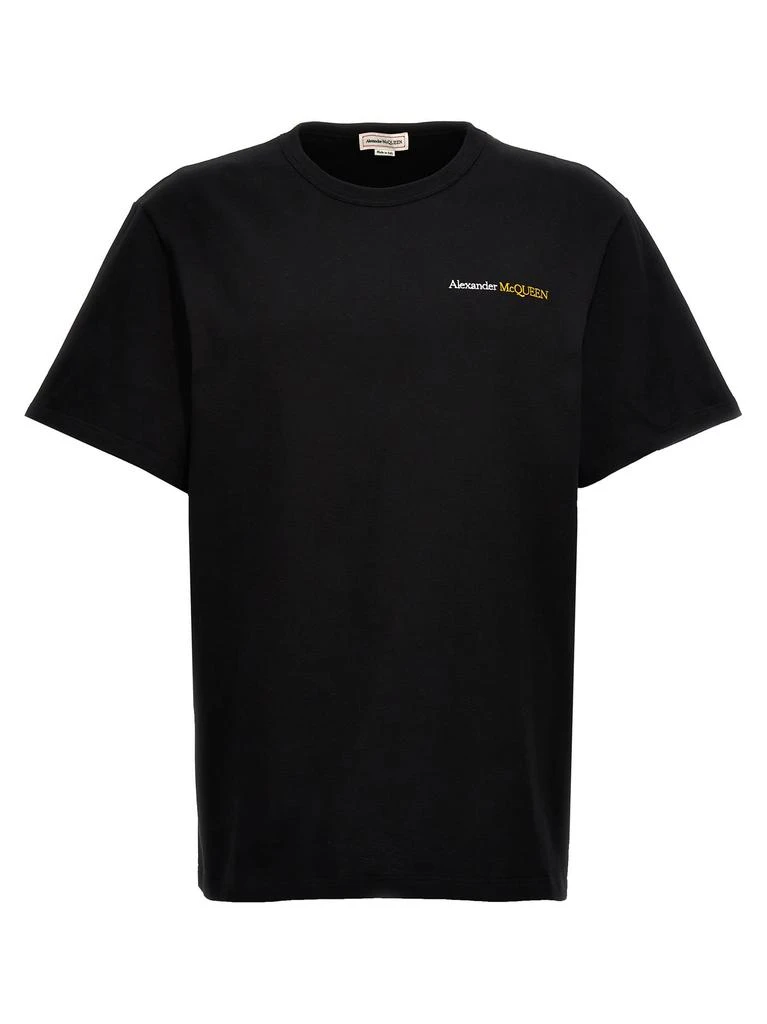 Alexander McQueen Logo Embroidery T-shirt 1