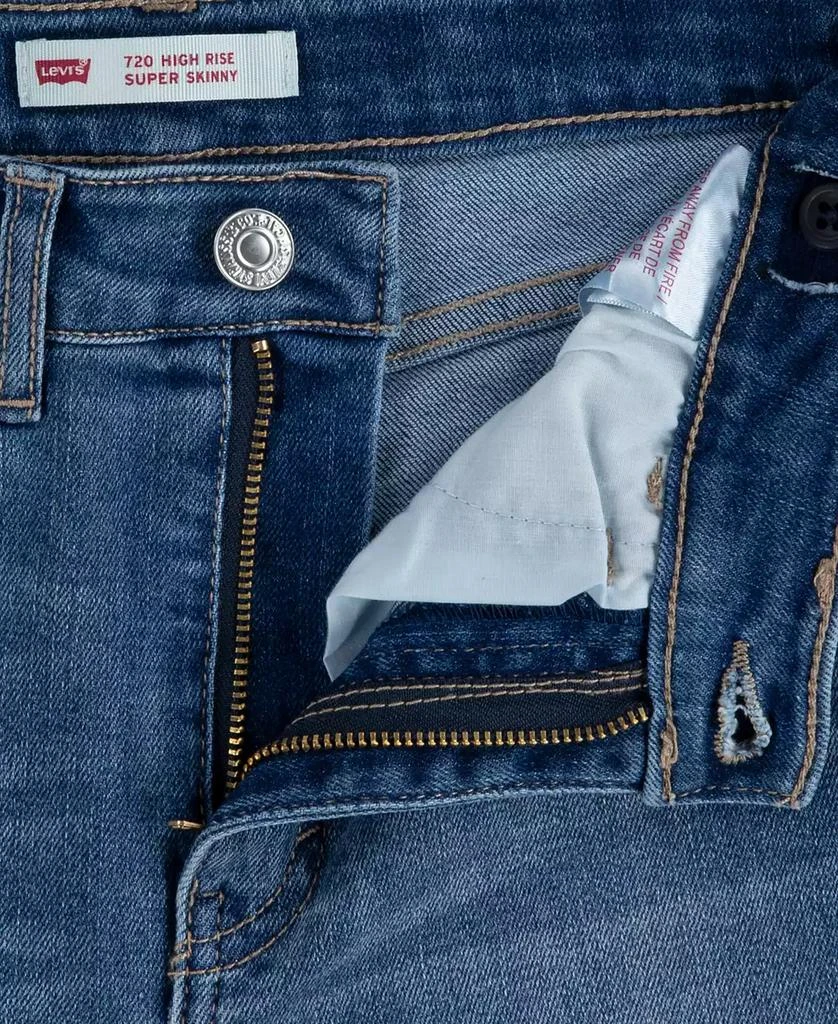 Levi's Big Girls 720 High Rise Super Skinny Jeans 5