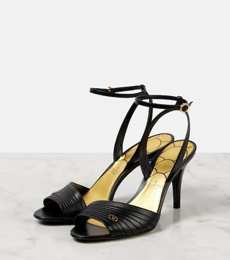 Valentino Ladycrush 85 embellished leather sandals 4