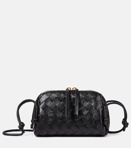 Bottega Veneta Concert Mini Intrecciato leather pouch 1