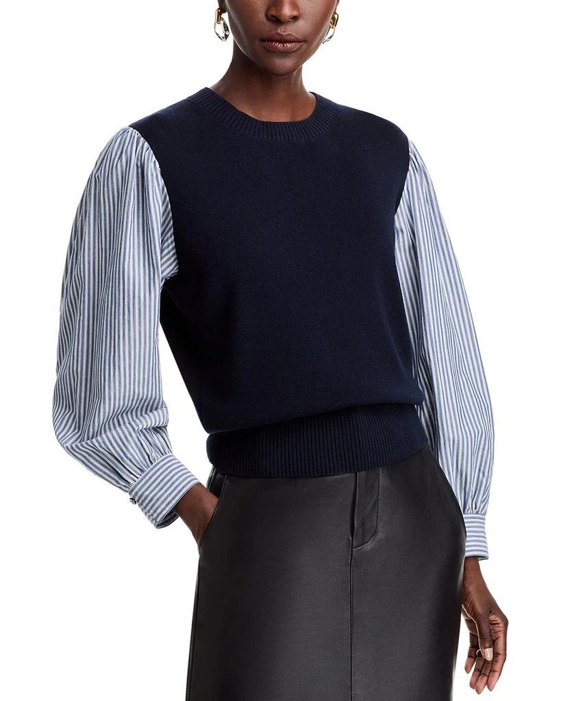VANESSA BRUNO Elektra Layered Look Sweater 1
