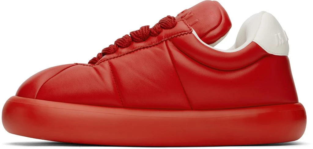 Marni Red Leather BigFoot 2.0 Sneakers 3