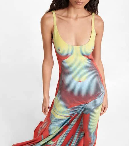 Y/Project x Jean Paul Gaultier Body Morph maxi dress 4