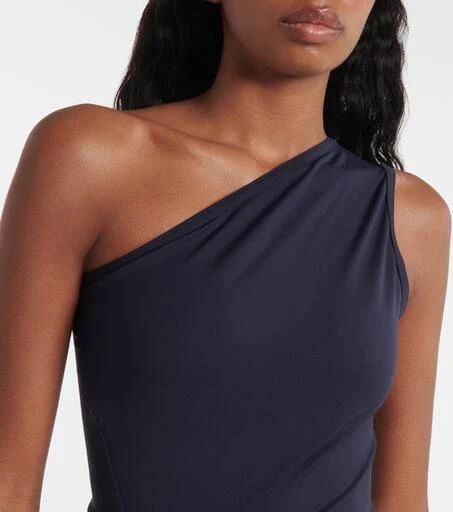 Bottega Veneta Gathered one-shoulder swimsuit 4