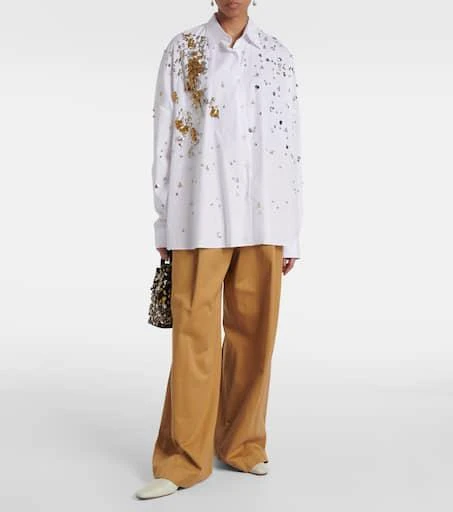 Dries Van Noten Leather slip-on shoes 3