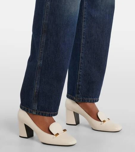 Khaite Kerrie mid-rise wide-leg jeans 5