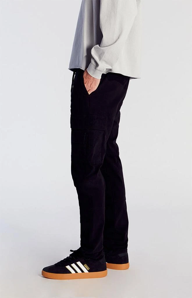 PacSun Stretch Black Slim Cargo Pants 3