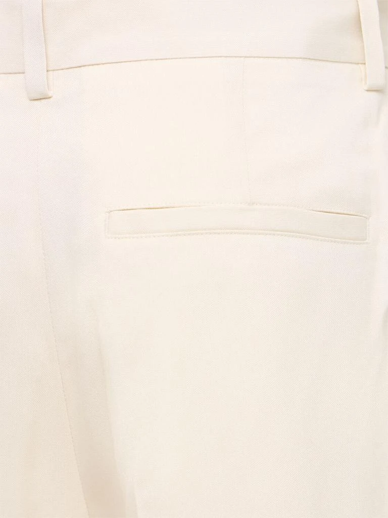 Totême Double-pleat Viscose Straight Pants 2