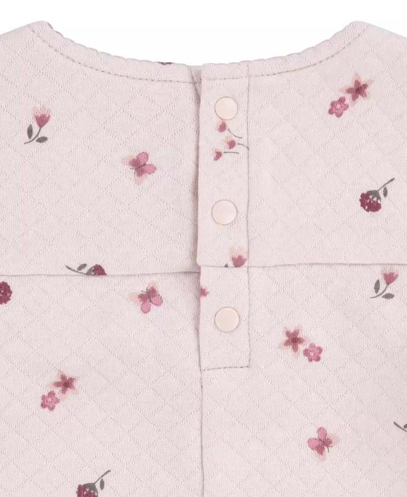 Huggies Baby Girls Quilted Coverall and Headband 2-Piece Set 4