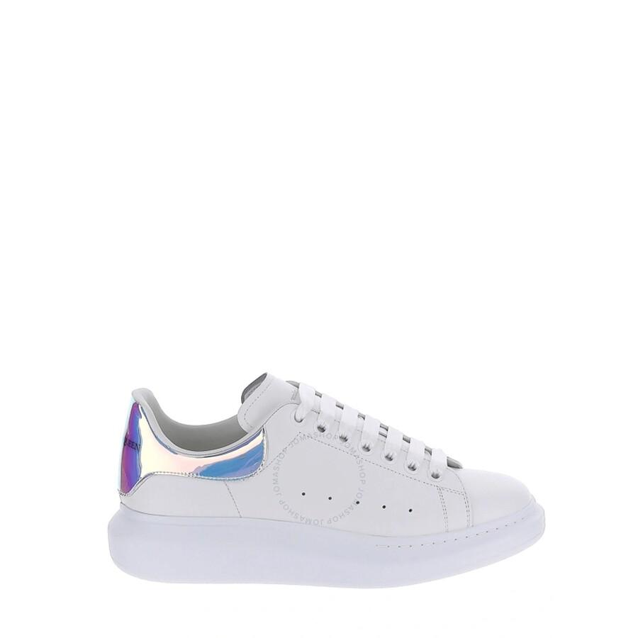 Alexander McQueen Ladies White Oversized Sneakers