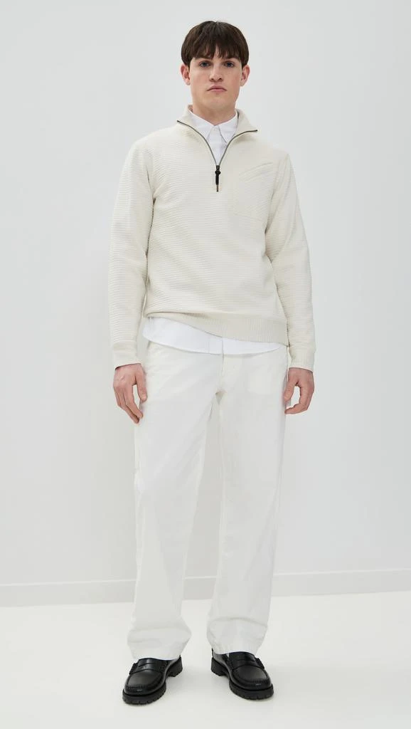 Billy Reid Quilted Half Zip 4