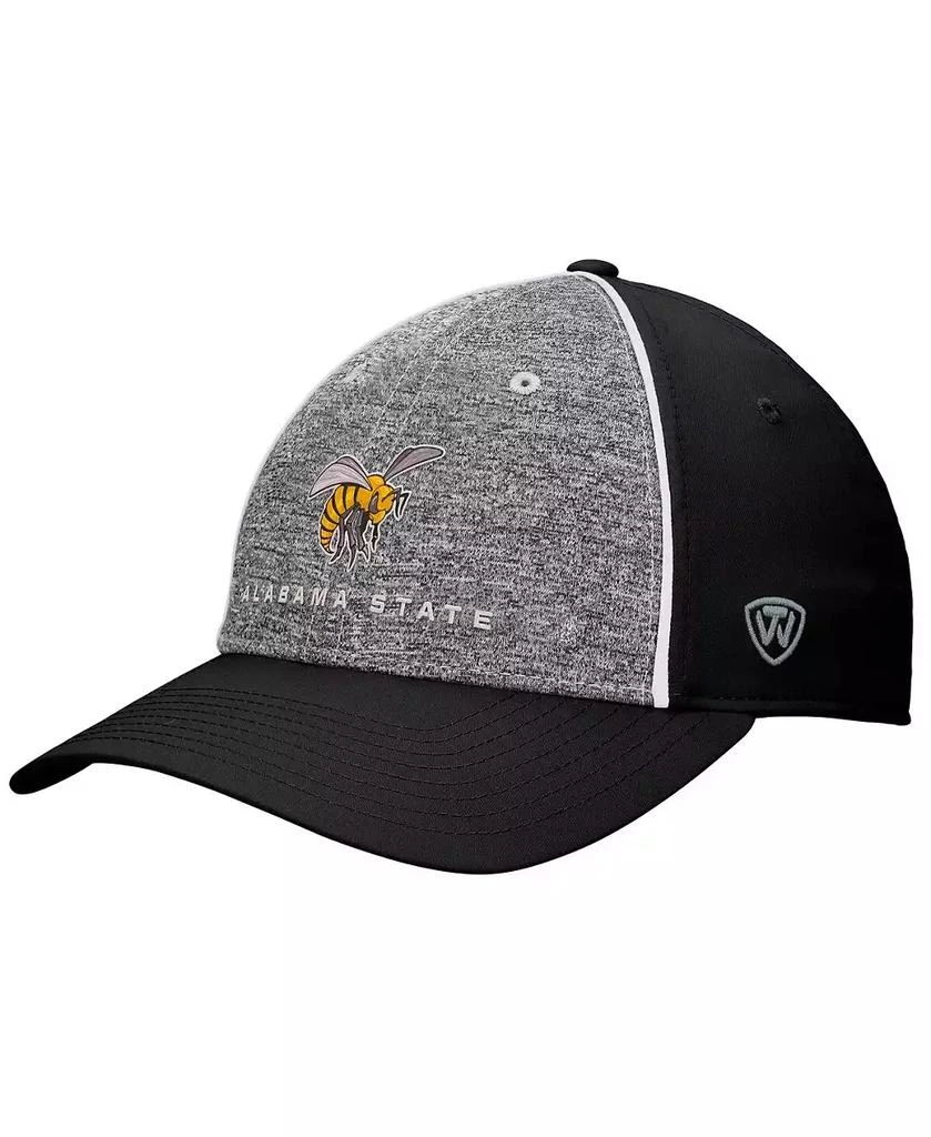 Top of the World Men
s Heather Gray Alabama State Hornets Nimble Adjustable Hat 1