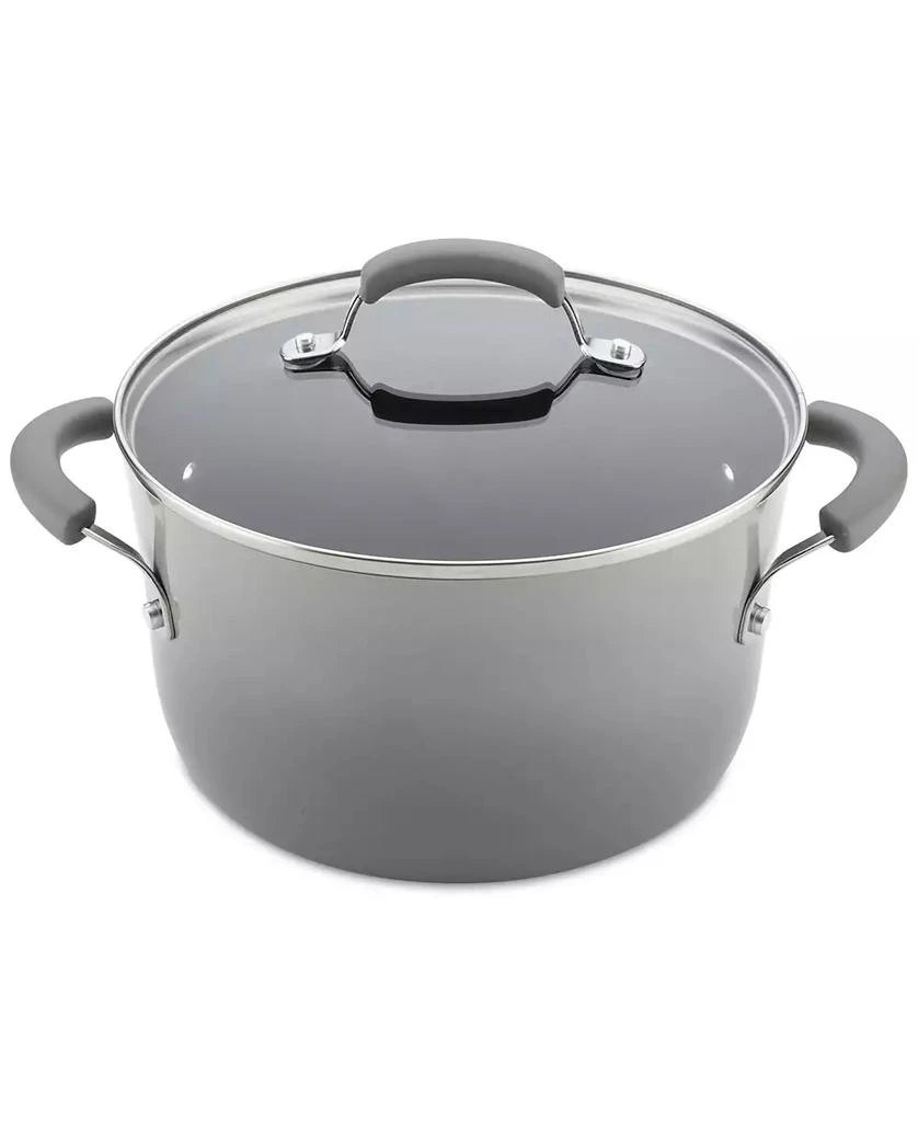 Rachael Ray Classic Brights Hard Enamel Aluminum Nonstick Cookware Set, 14-Piece 8