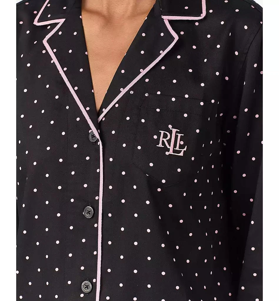 Ralph Lauren Petite Notched-Collar Pajama Set 3