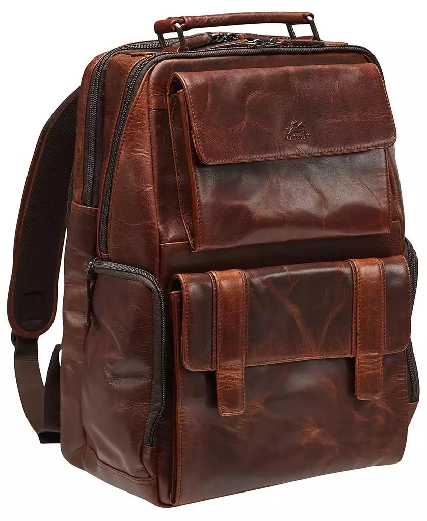 Mancini Leather Goods Men's RFID Secure Pocket for 15.6" Laptop Bag 4