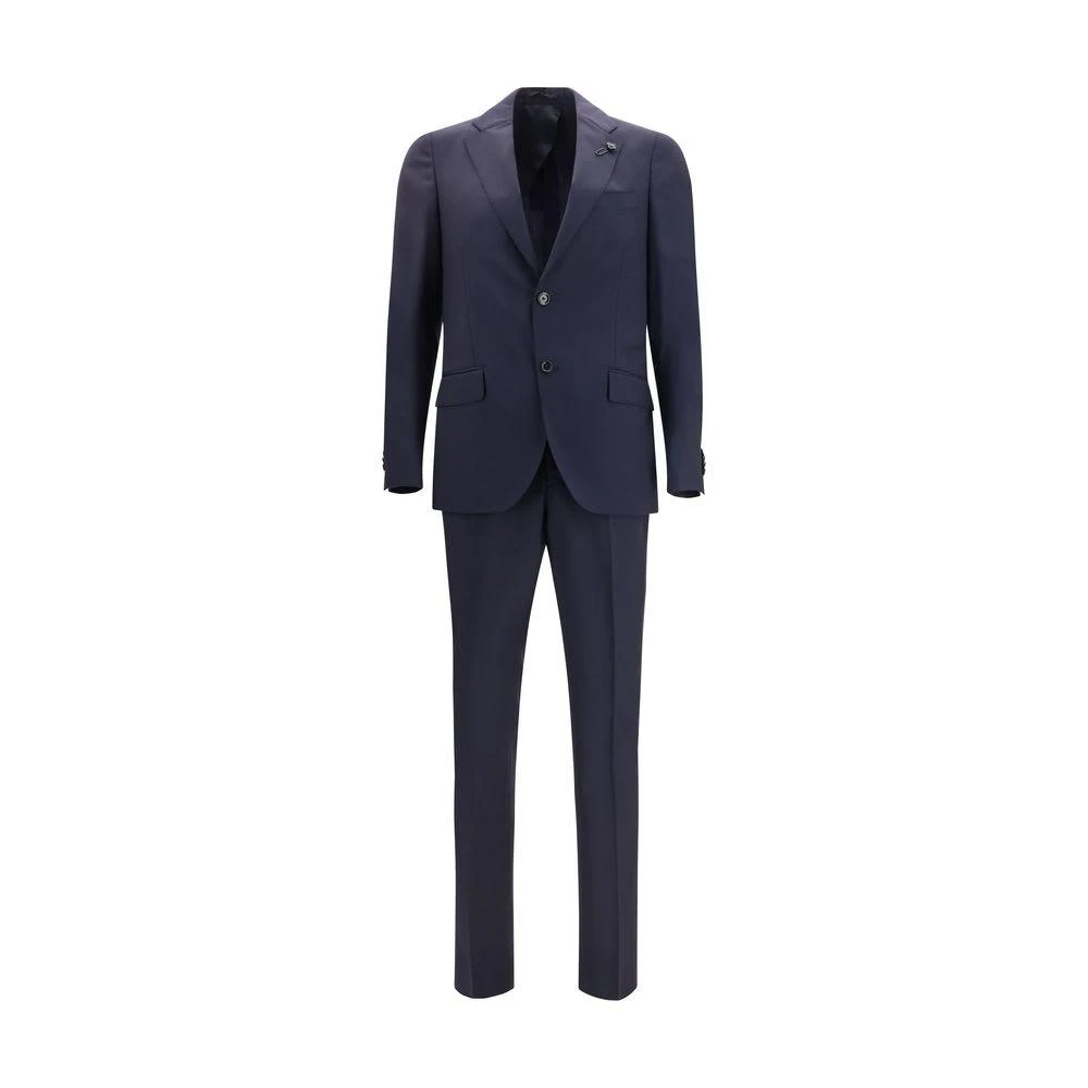 LARDINI Fleece Wool Two-Piece Men
s Suit