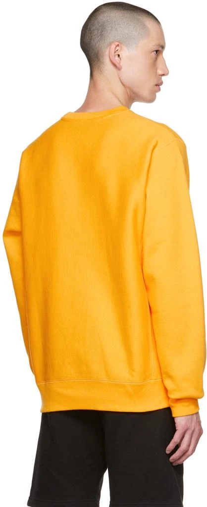 Cowgirl Blue Co Yellow Script Sweatshirt 3