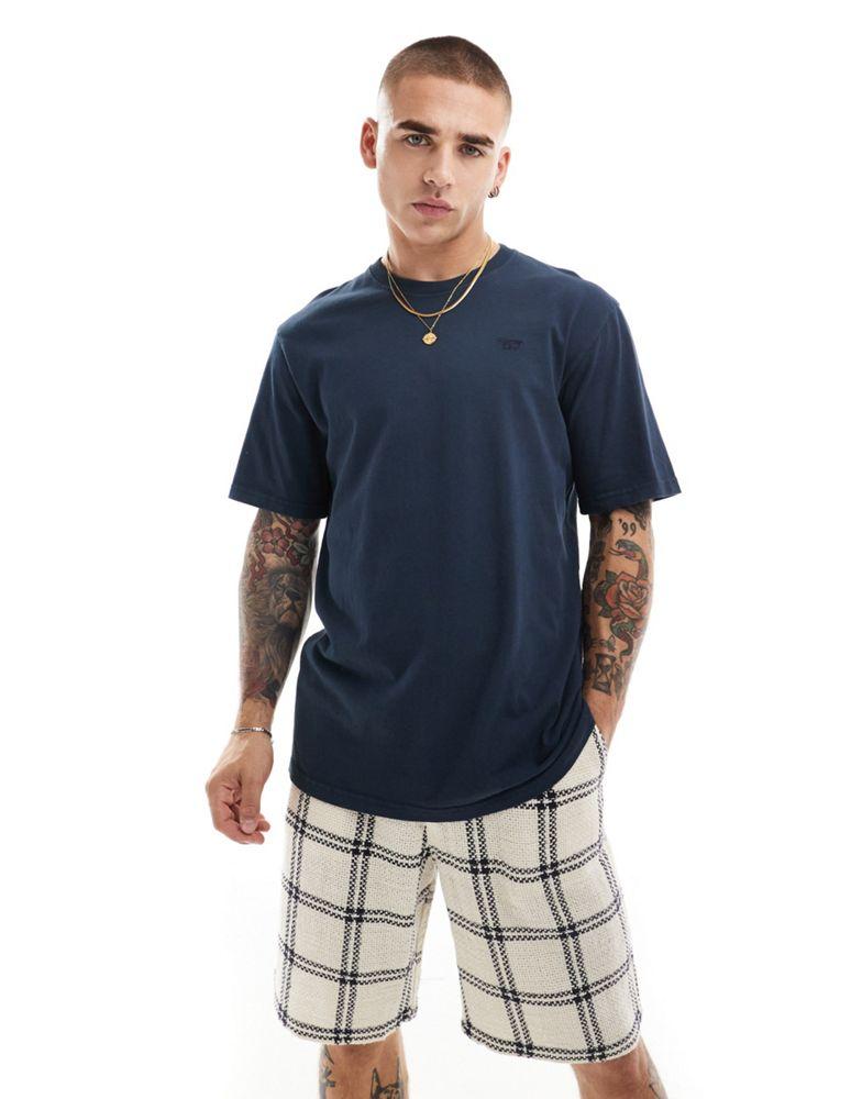 Superdry Superdry Vintage washed t-shirt in eclipse navy