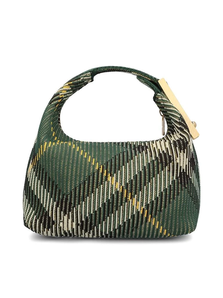 Burberry Burberry Peg Check-Pattern Zipped Mini Shoulder Bag 2