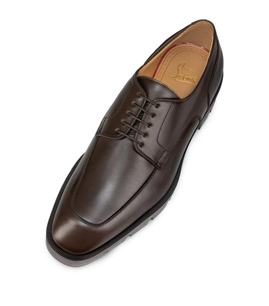 Christian Louboutin Davisol Leather Derby Shoes 5