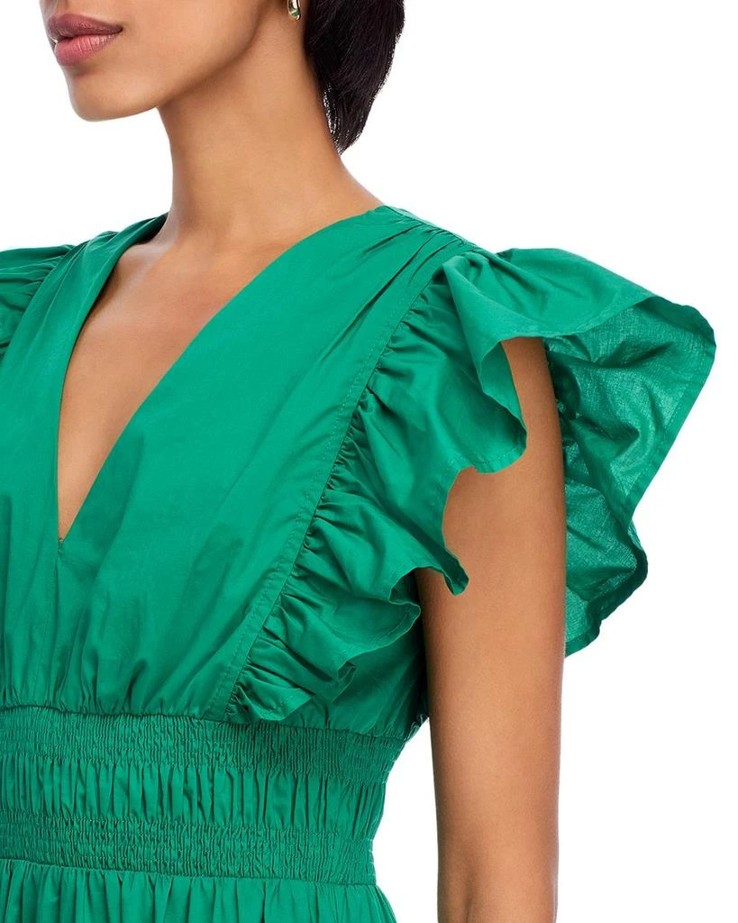 AQUA Flutter Sleeve Mini Dress - Exclusive 3