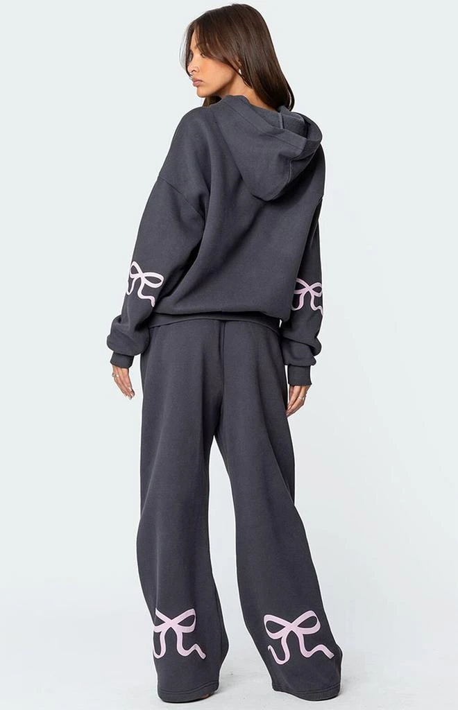 Edikted Bonney Bow Detail Hoodie 2